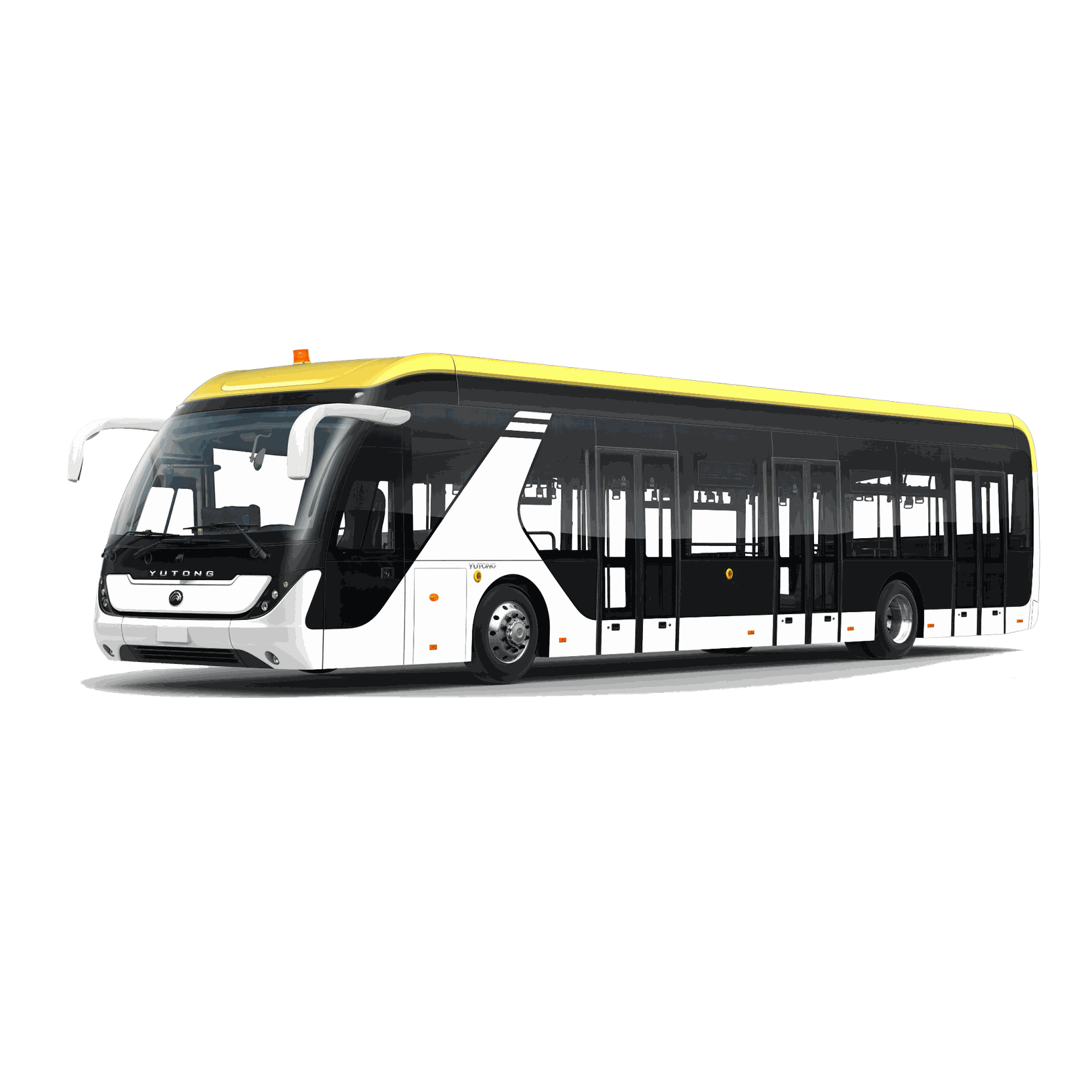 Navette Yutong modèle AB14 détouré