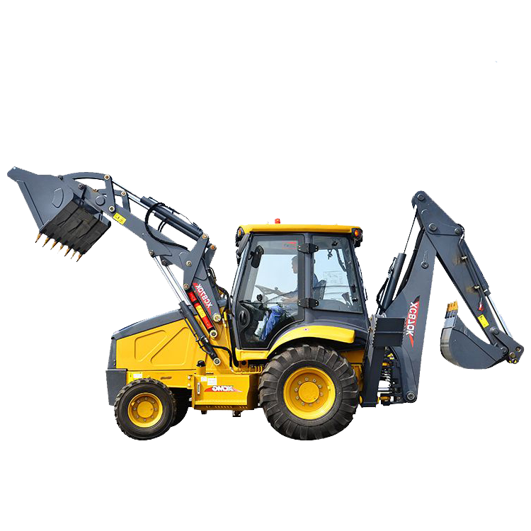 Tractopelle XCMG modèle XBL25 détouré